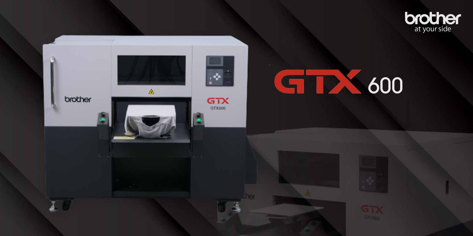 Brother GTX 600 Endüstriyel Baskılı Giyisi ve T-shirt Üretimindeki En Yüksek Standartları Belirliyor.